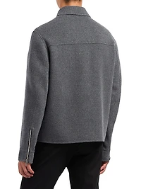 Jacque Wool-Cashmere-Silk Jacket