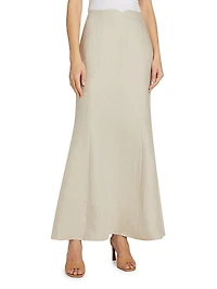 Frida Linen Maxi Skirt