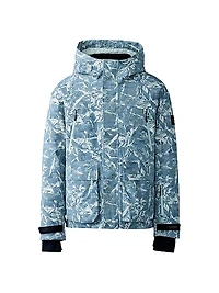 Frost Abstract Down Ski Jacket