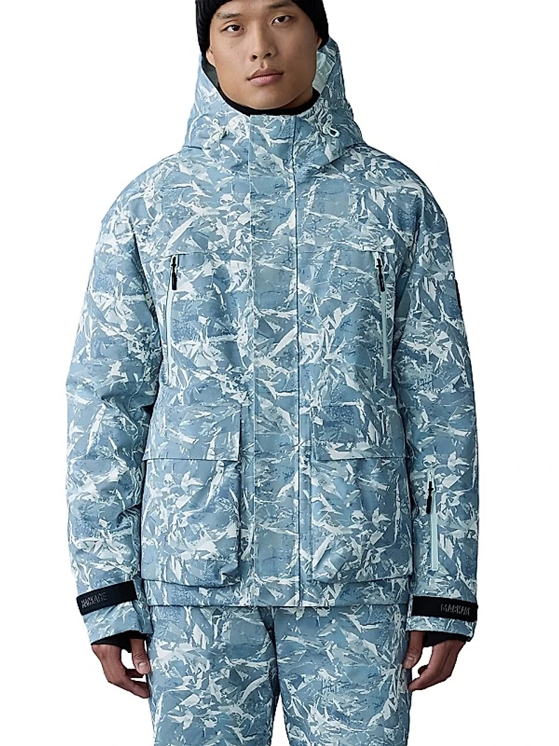 Frost Abstract Down Ski Jacket