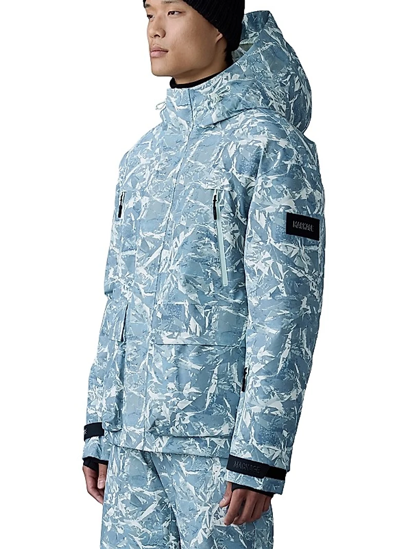 Frost Abstract Down Ski Jacket