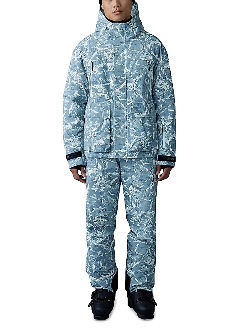 Frost Abstract Down Ski Jacket