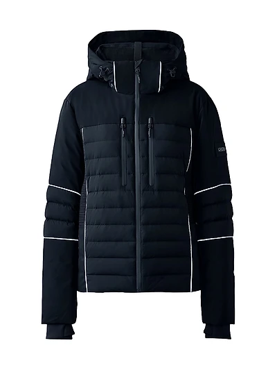 Jasper Quilted Down Ski Jacket