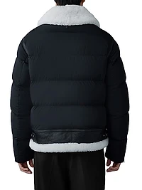 Robert Shearling Down Jacket