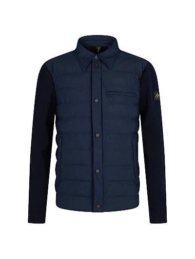 Marble Down Hybrid Shirt Jacket