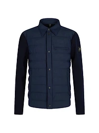 Marble Down Hybrid Shirt Jacket