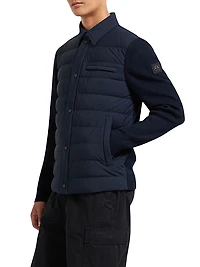 Marble Down Hybrid Shirt Jacket