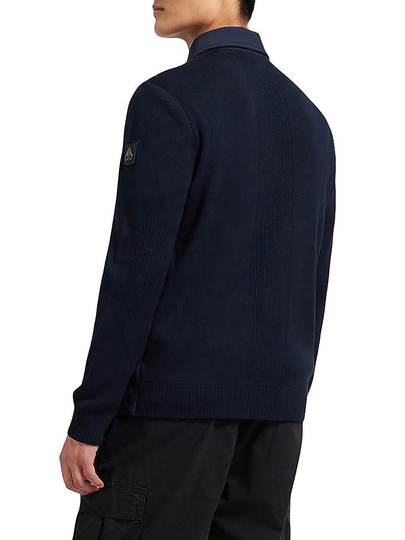 Marble Down Hybrid Shirt Jacket