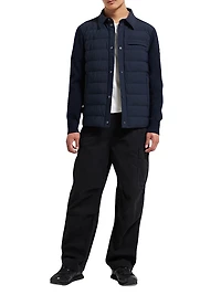 Marble Down Hybrid Shirt Jacket