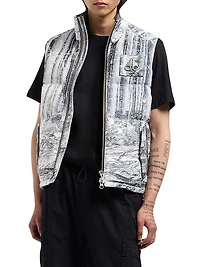 Westmount Printed Down Vest