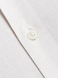 Heathered Cotton Dress Shirt