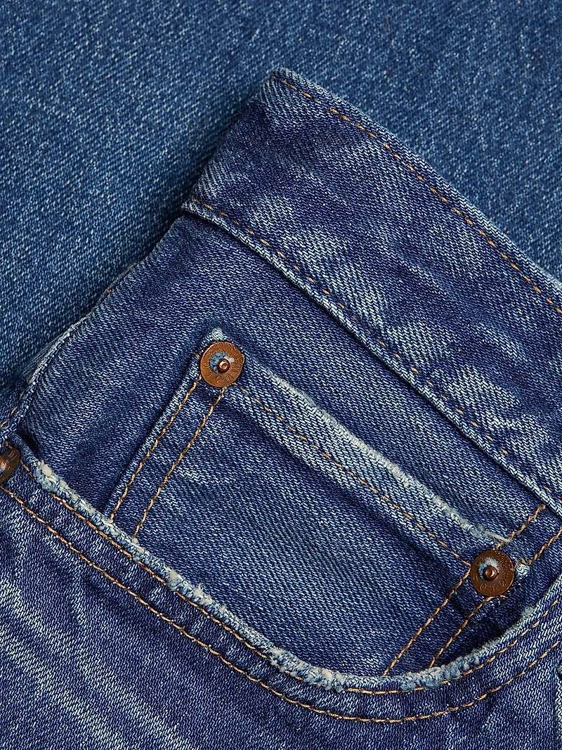 Gifford Tapered Low-Rise Crop Jeans