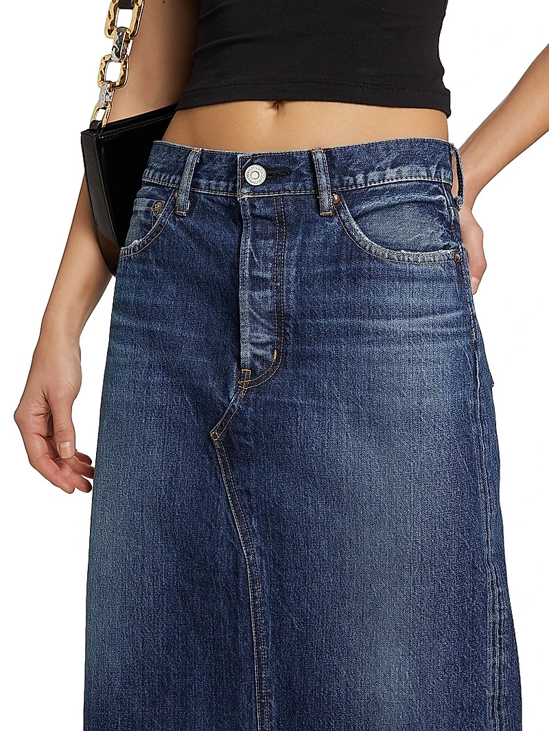 Longleaf Denim Skirt