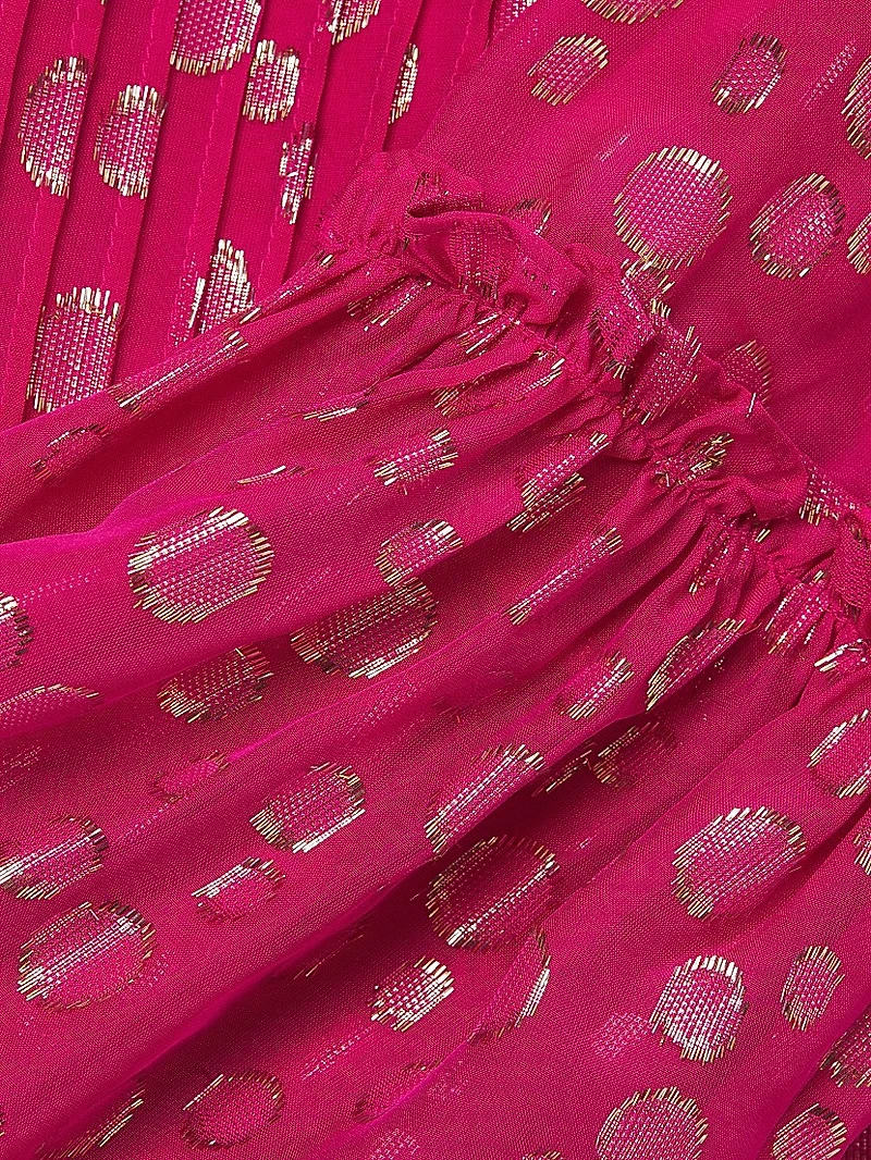 Cleme Bubble-Print Dress