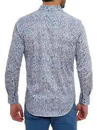 Kaimana Stretch Button-Front Shirt