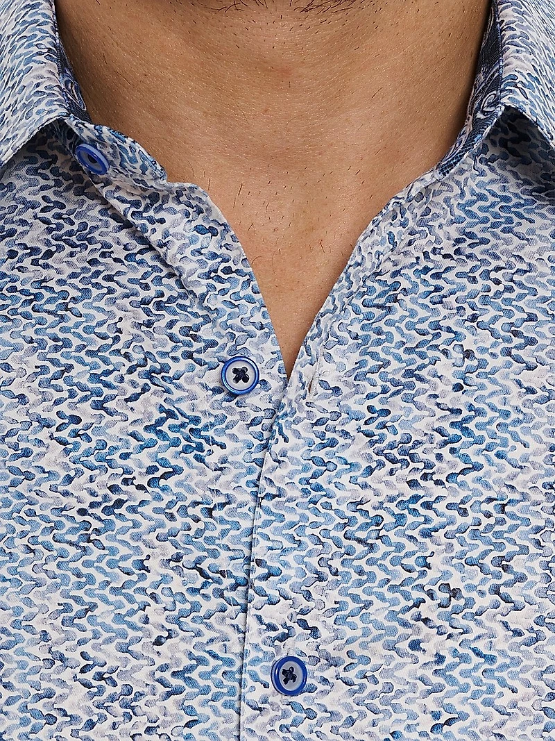 Kaimana Stretch Button-Front Shirt