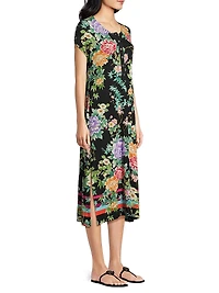 Le Jardin Floral Short-Sleeve Shirt