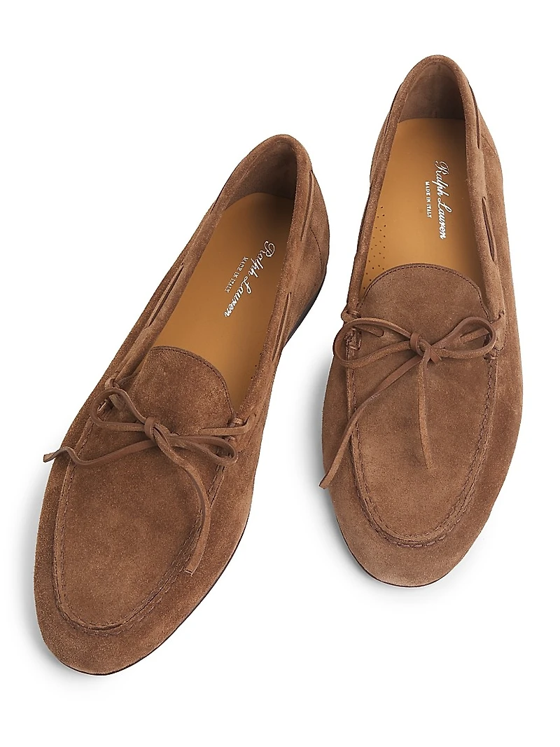 Beekman Tassel Suede Loafers