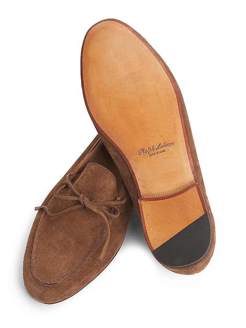 Beekman Tassel Suede Loafers