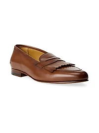 Essex Burnished Leather Loafers