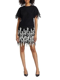 Lace Floral Minidress