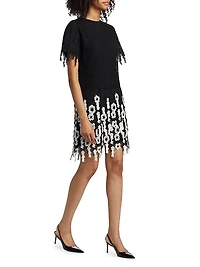 Lace Floral Minidress