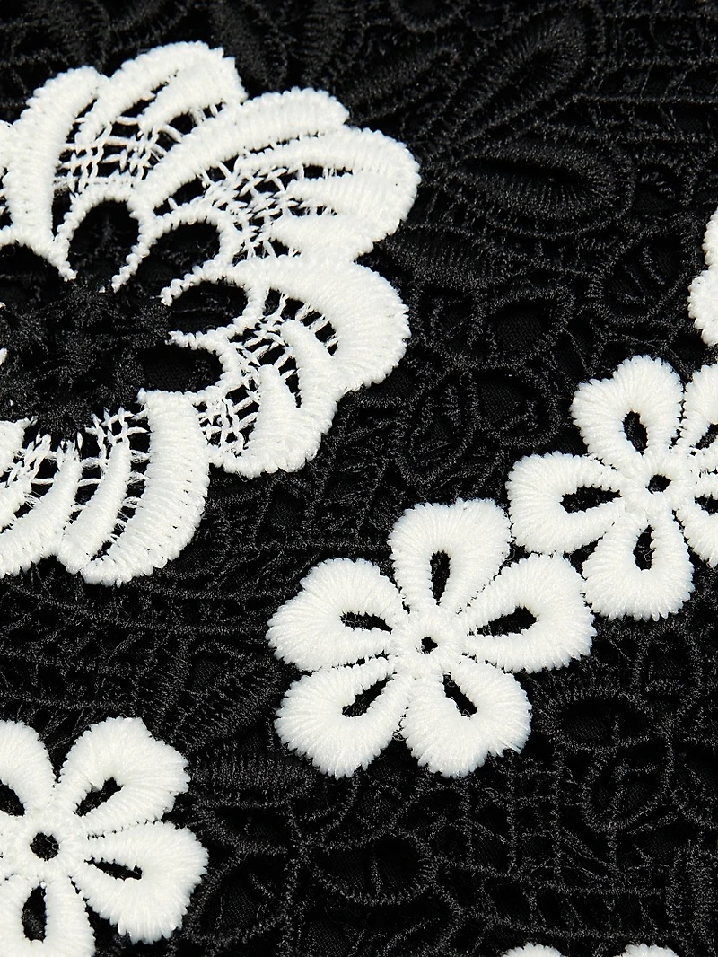 Lace Floral Minidress