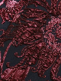 Demi Metallic Jacquard Pants