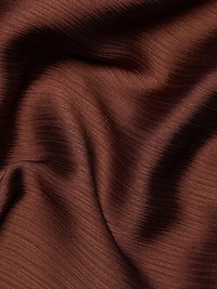 Plissé Chiffon A-Line Maxi Skirt