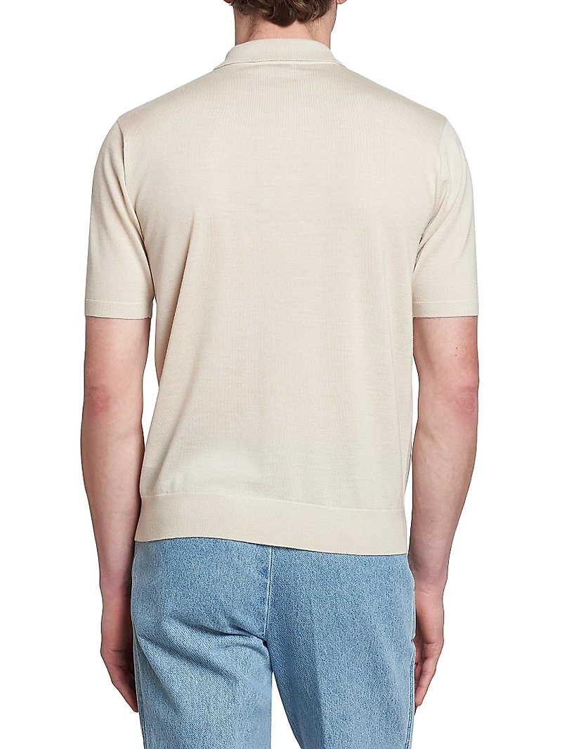 Murice Merino Wool Polo Shirt