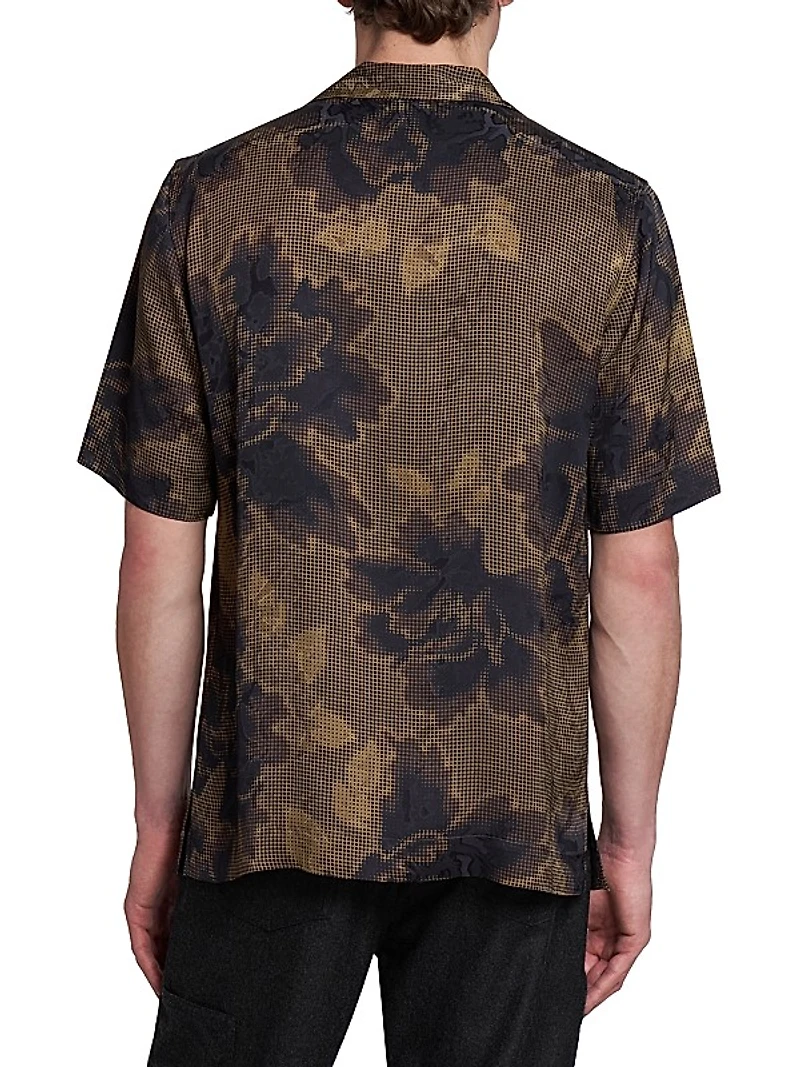 Carltone Floral Camp Shirt