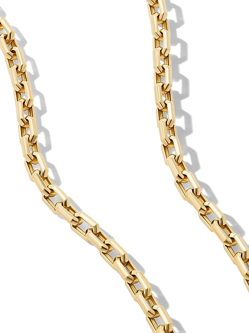 Streamline Heirloom Chain Link Necklace in 18K Yellow Gold, 5.5MM