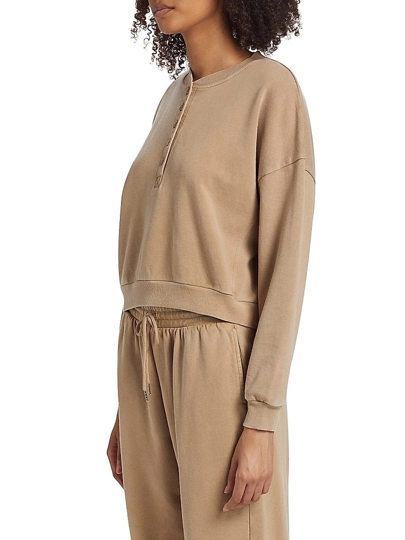 Cotton Crewneck Sweatshirt