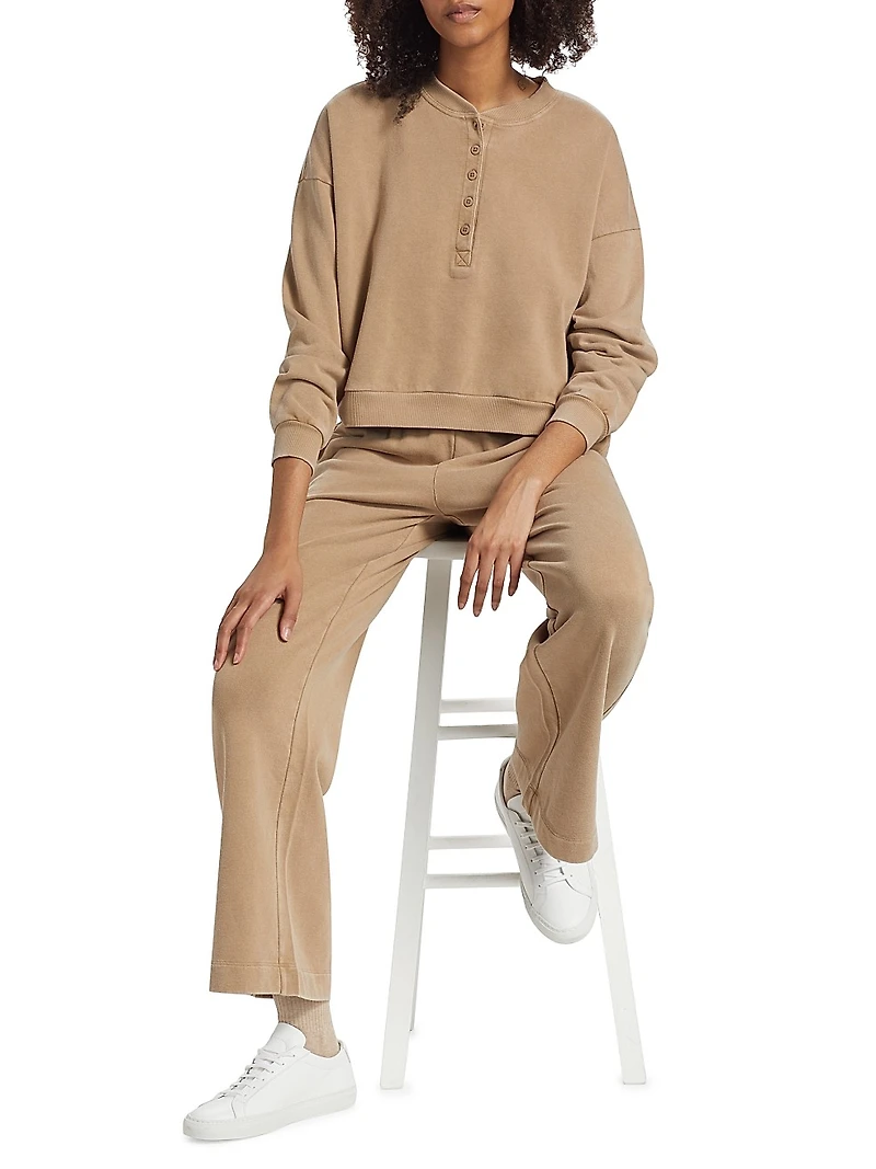 Cotton Crewneck Sweatshirt