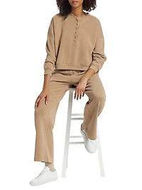 Cotton Crewneck Sweatshirt