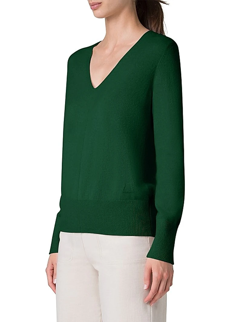 V-Neck Cashmere Sweater