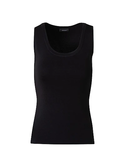 Silk U-Neck Tank