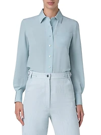 Silk Tunic Blouse