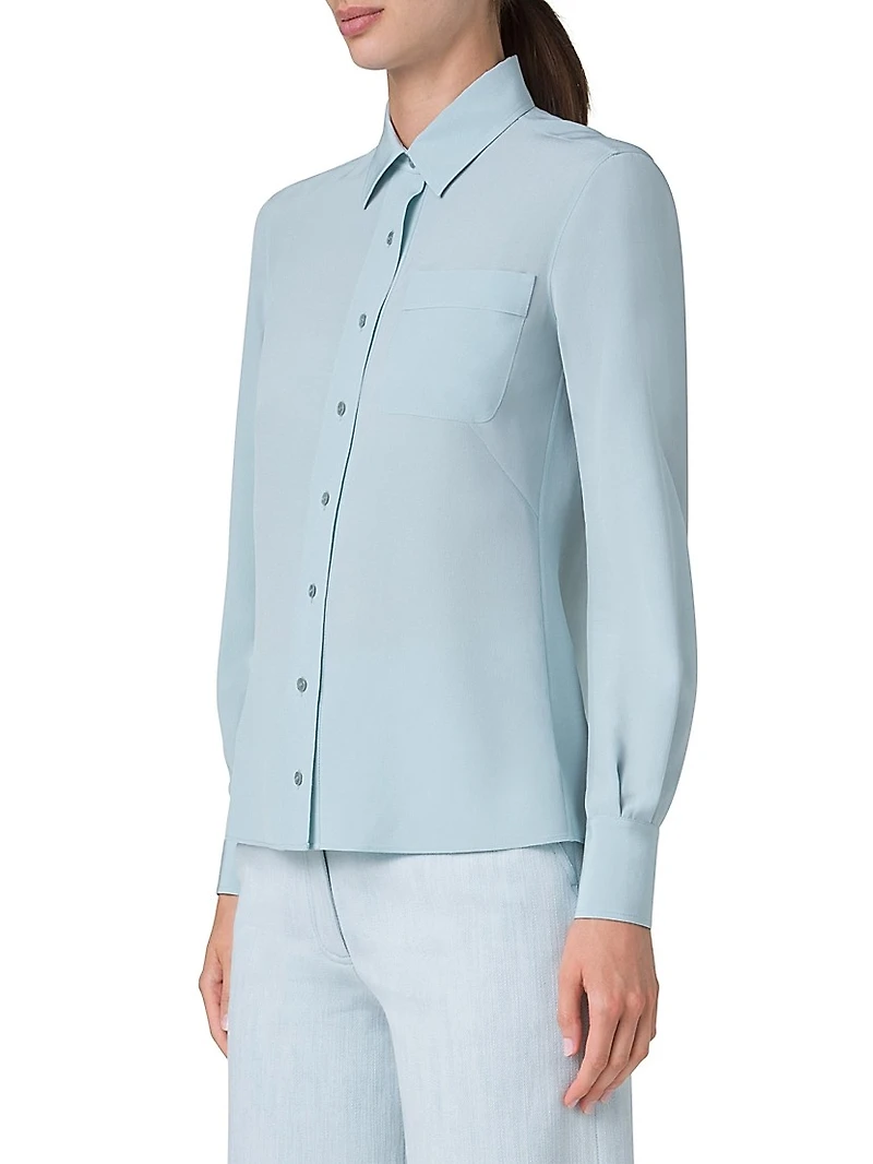 Silk Tunic Blouse