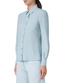 Silk Tunic Blouse