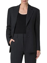 Walker Virgin Wool-Blend Single-Breasted Blazer