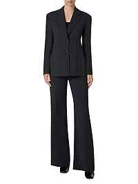 Walker Virgin Wool-Blend Single-Breasted Blazer