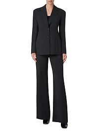 Walker Virgin Wool-Blend Single-Breasted Blazer