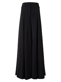 Fiorello Stretch-Wool Extra-Wide Pants