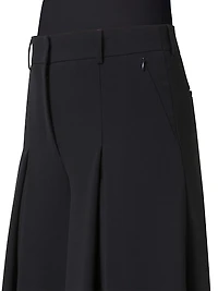 Fiorello Stretch-Wool Extra-Wide Pants