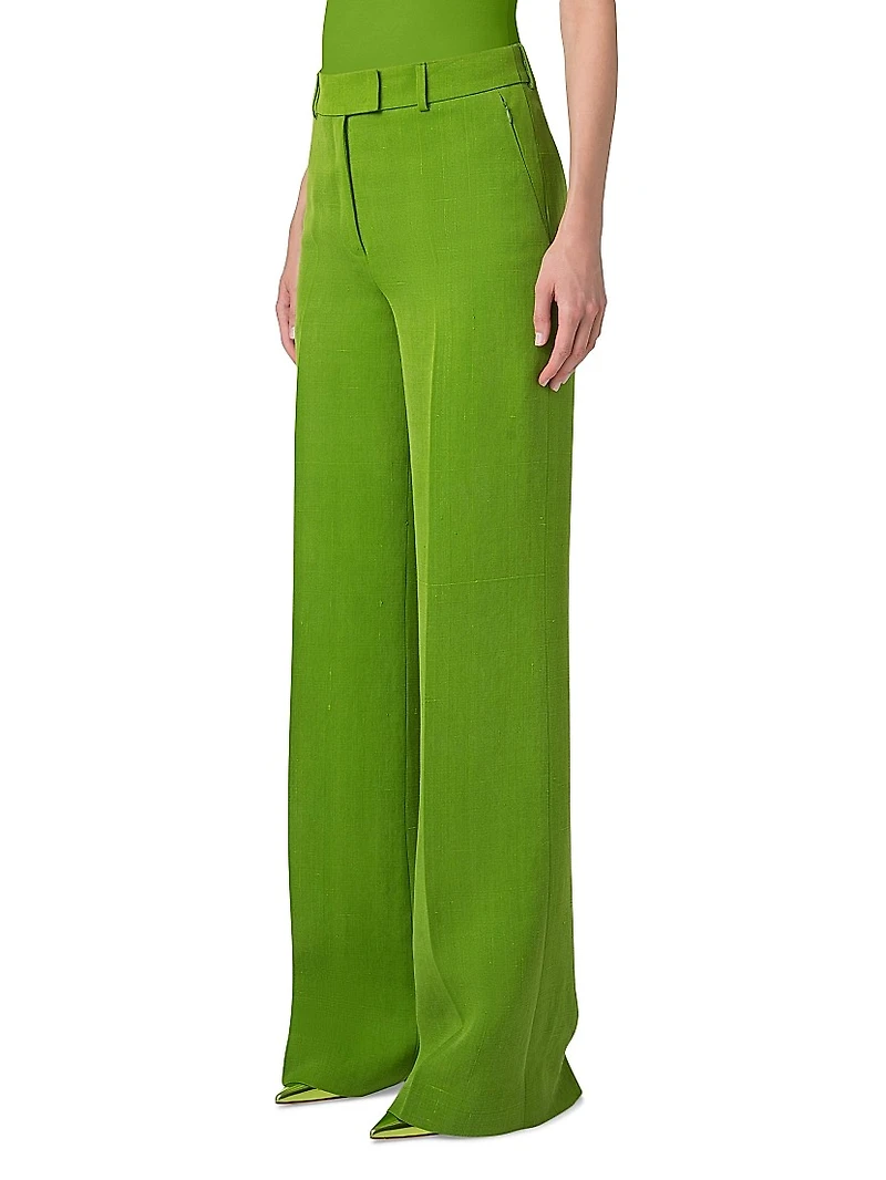 Fior High-Rise Straight-Leg Pants