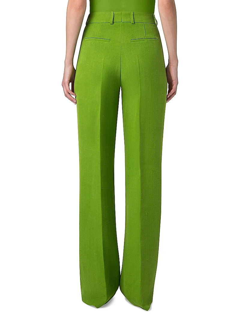 Fior High-Rise Straight-Leg Pants