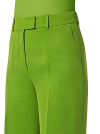 Fior High-Rise Straight-Leg Pants