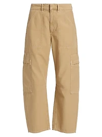 Marcelle Cotton Twill Cargo Pants