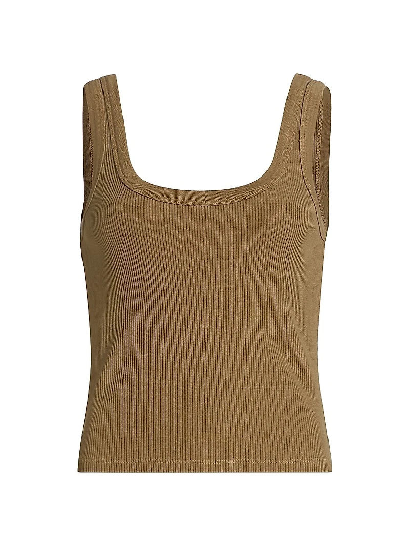 Faye Stretch-Cotton Tank